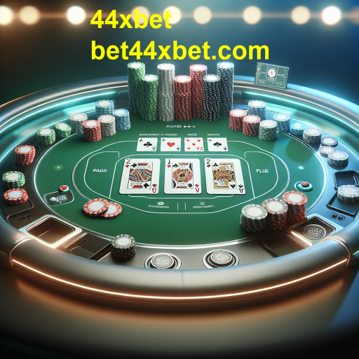 Explore o Mundo dos Jogos de Poker no 44xbet